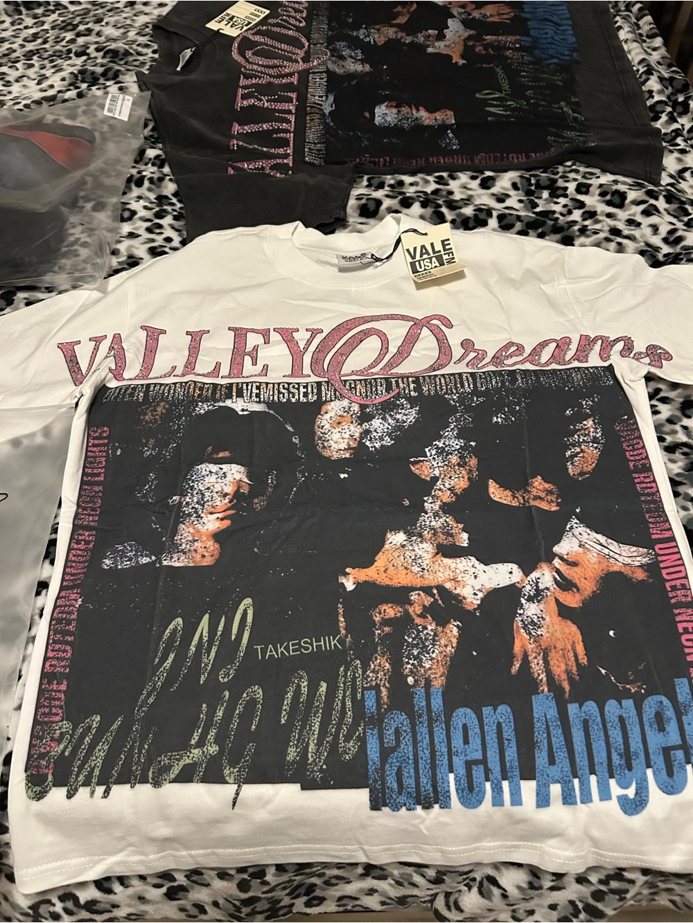 Valley Dreams Graphic Tee | White box cut tee | street wear
